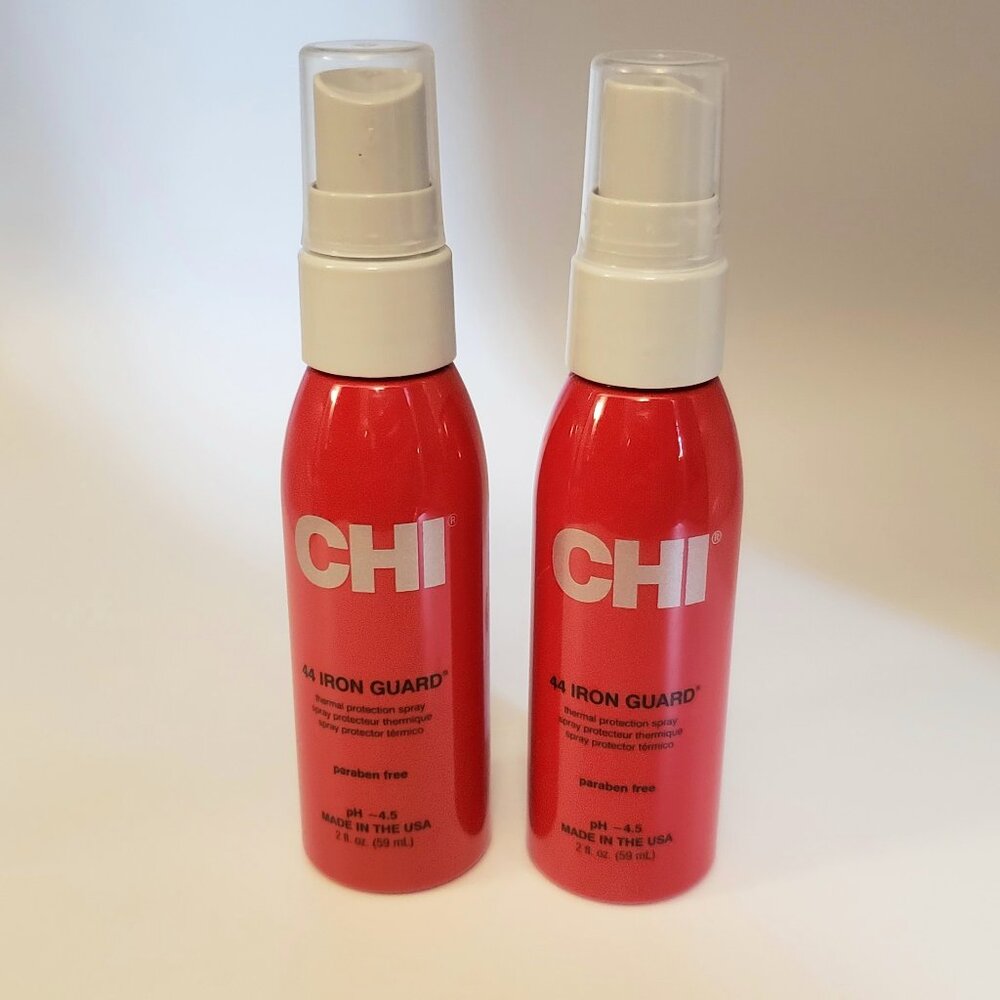 2-Pack CHI 44 Iron Guard Thermal Protection Spray Hair Care 2oz each New